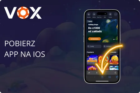 VoxCasino Pobierz na iOS